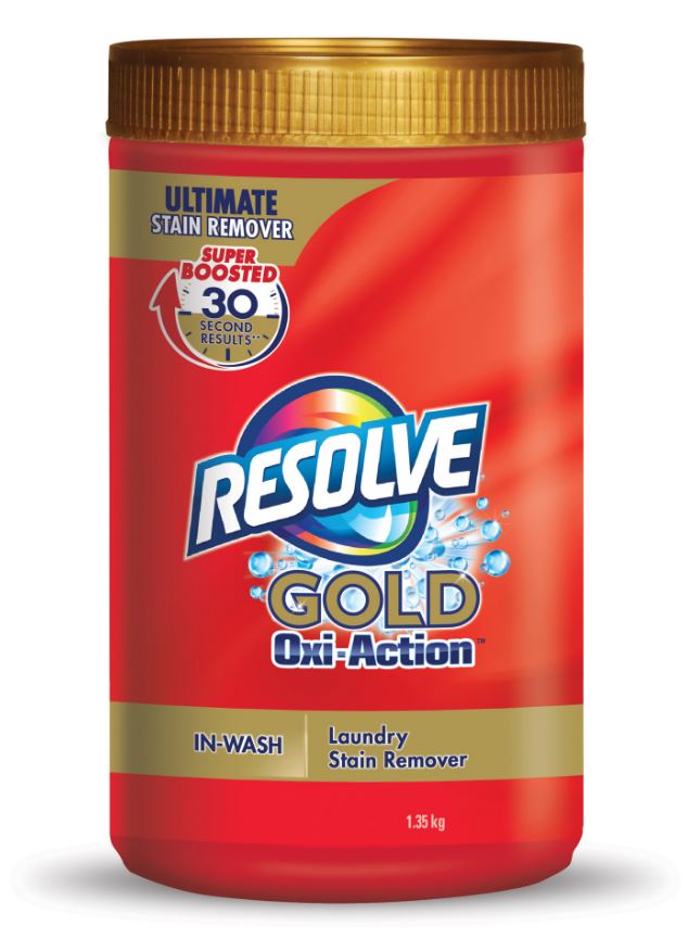 RESOLVE Gold OxiAction InWash Laundry Stain Remover  Powder Canada Discontinued